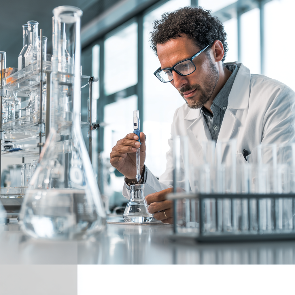 Lab researcher